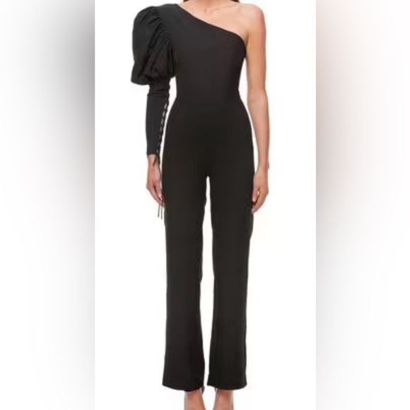 NWOT ELIYA VIVIENNE PANTSUIT BLACK size xs - Picture 2 of 14